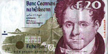 20 Irish Punts note