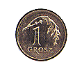 1 Grosz coin