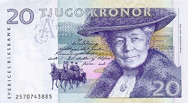 20 Swedish Kronor note
